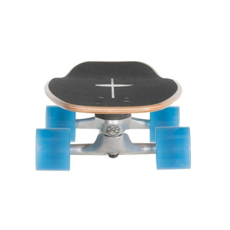 Flow Surf Skates Cruiser - 32"x10" 7-Ply North American Maple Deck with Exotic Veneer, Carving Truck, Fully Assembled, Supports up to 275 lbs for Surf-Like Carving - Image 3
